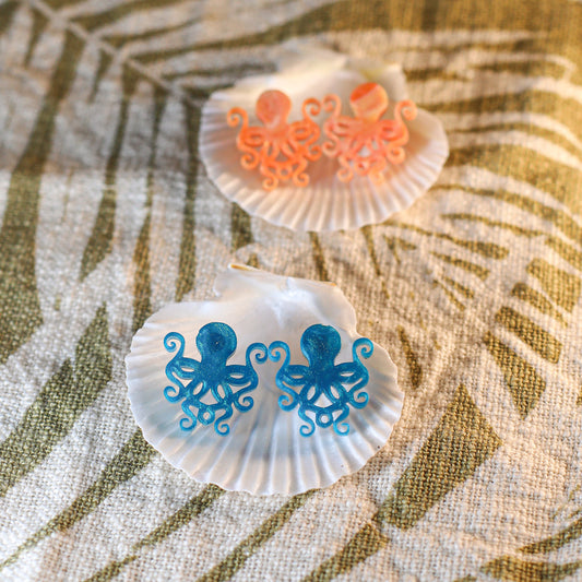 Lite Octopus Studs