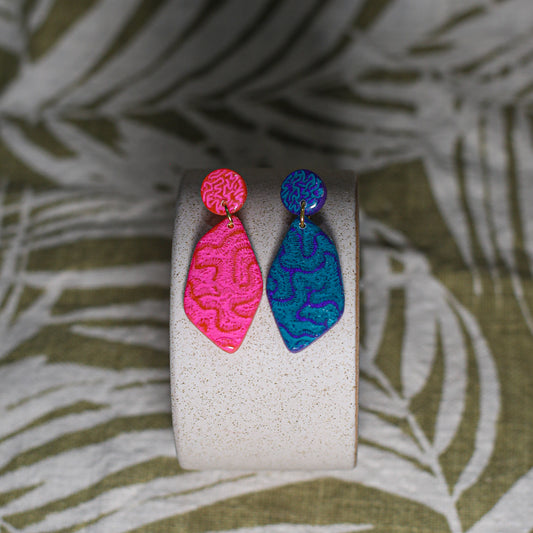 Coral Dangles