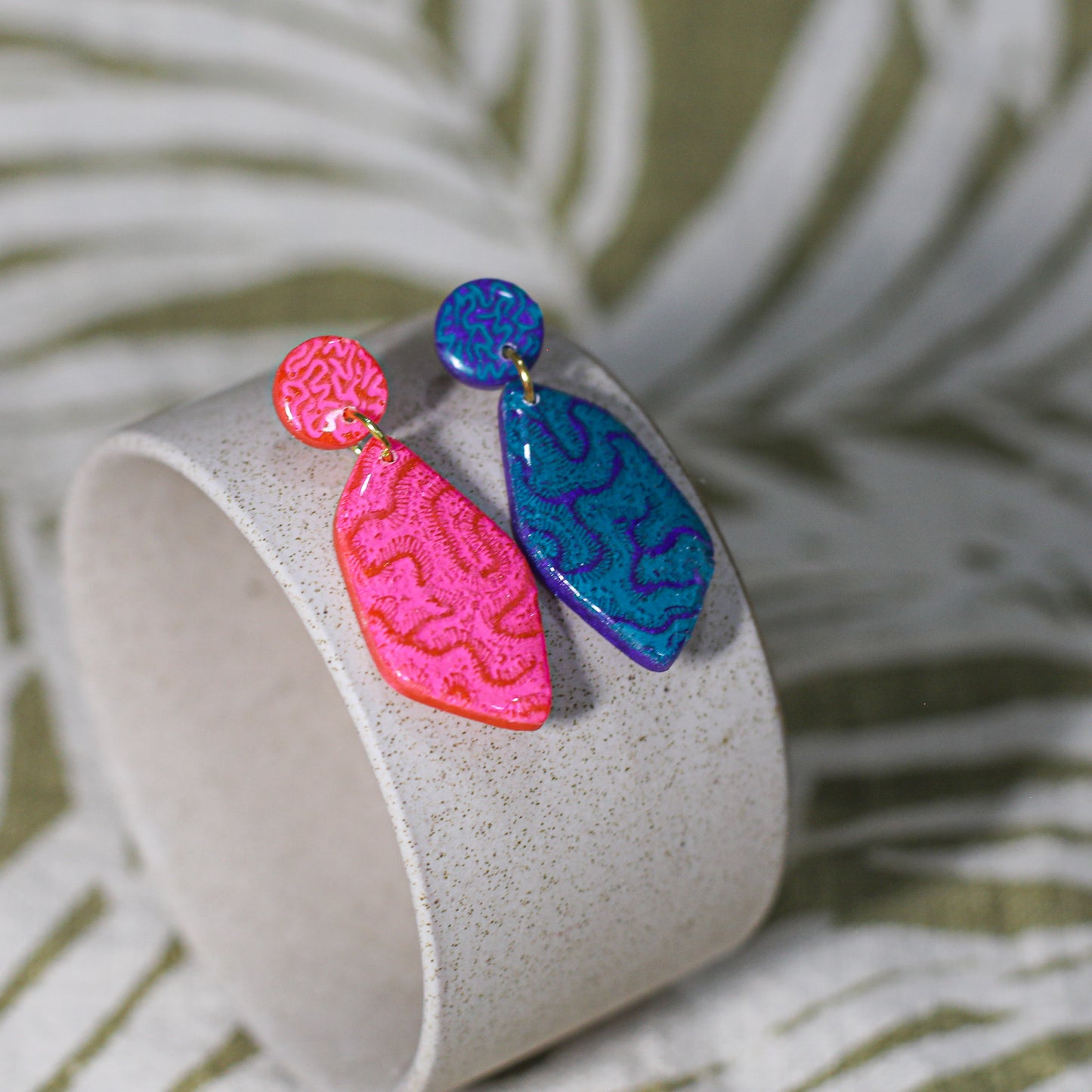 Coral Dangles