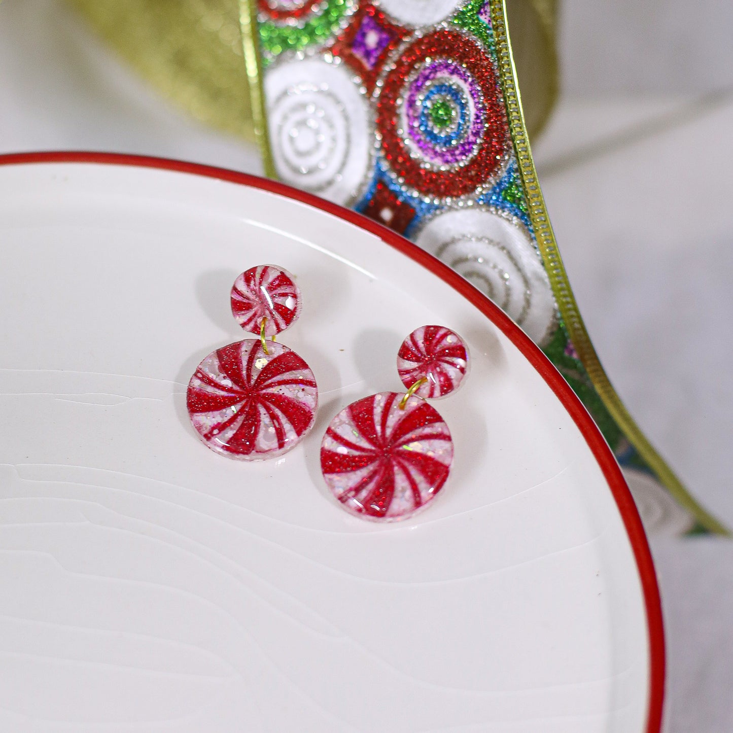 Peppermint Dangles