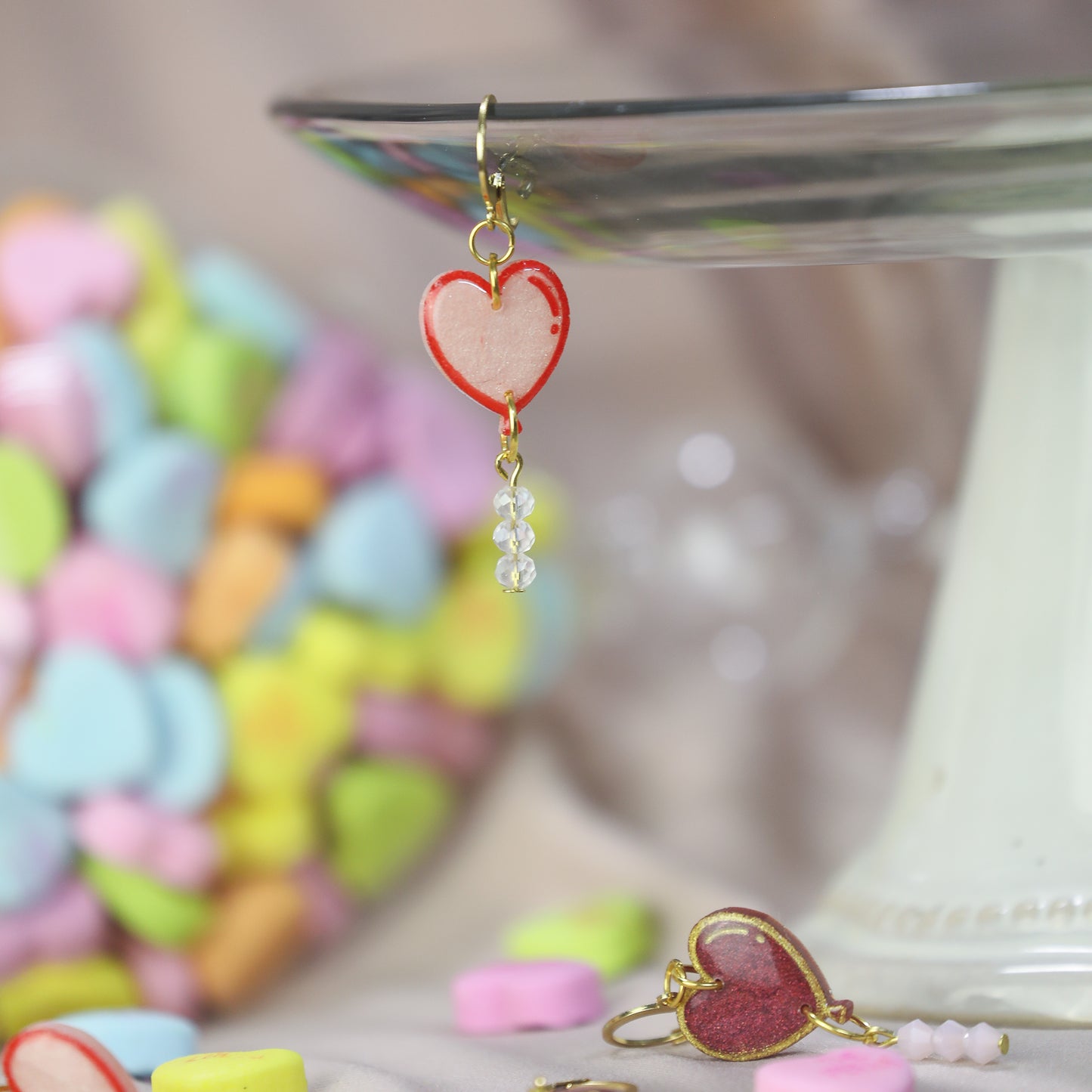 Balloon Pop Art Hearts