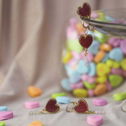 Balloon Pop Art Hearts