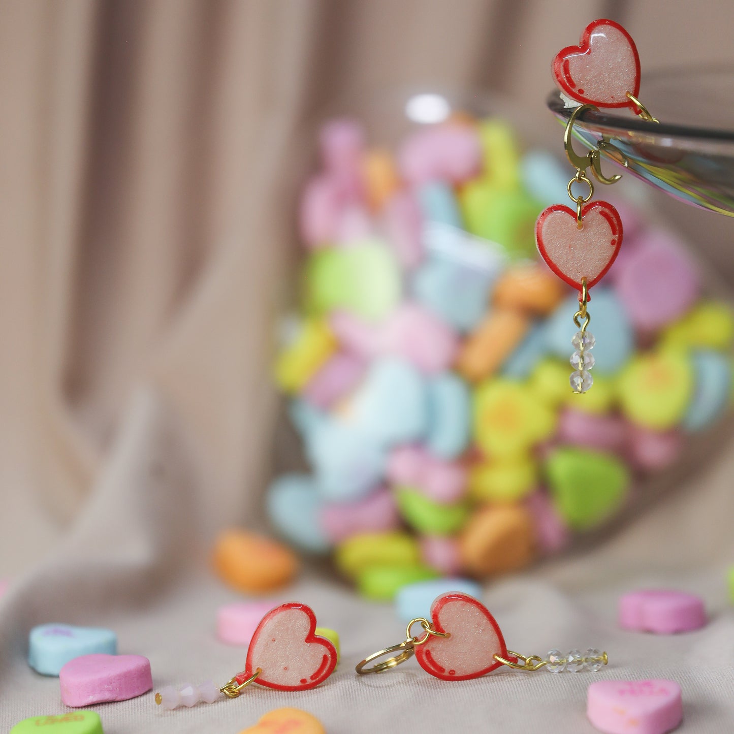 Balloon Pop Art Hearts