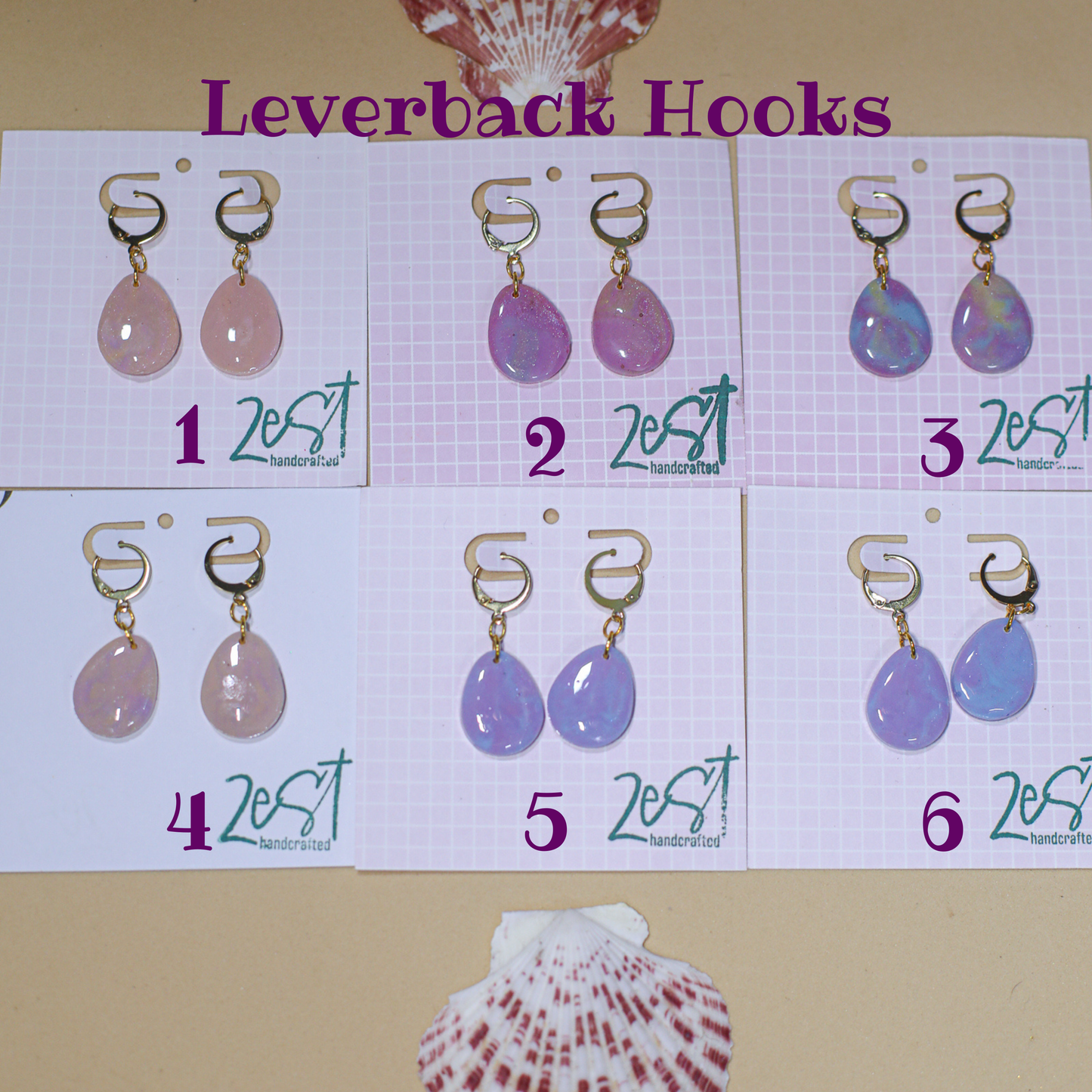 Marbled Eggs Dangles