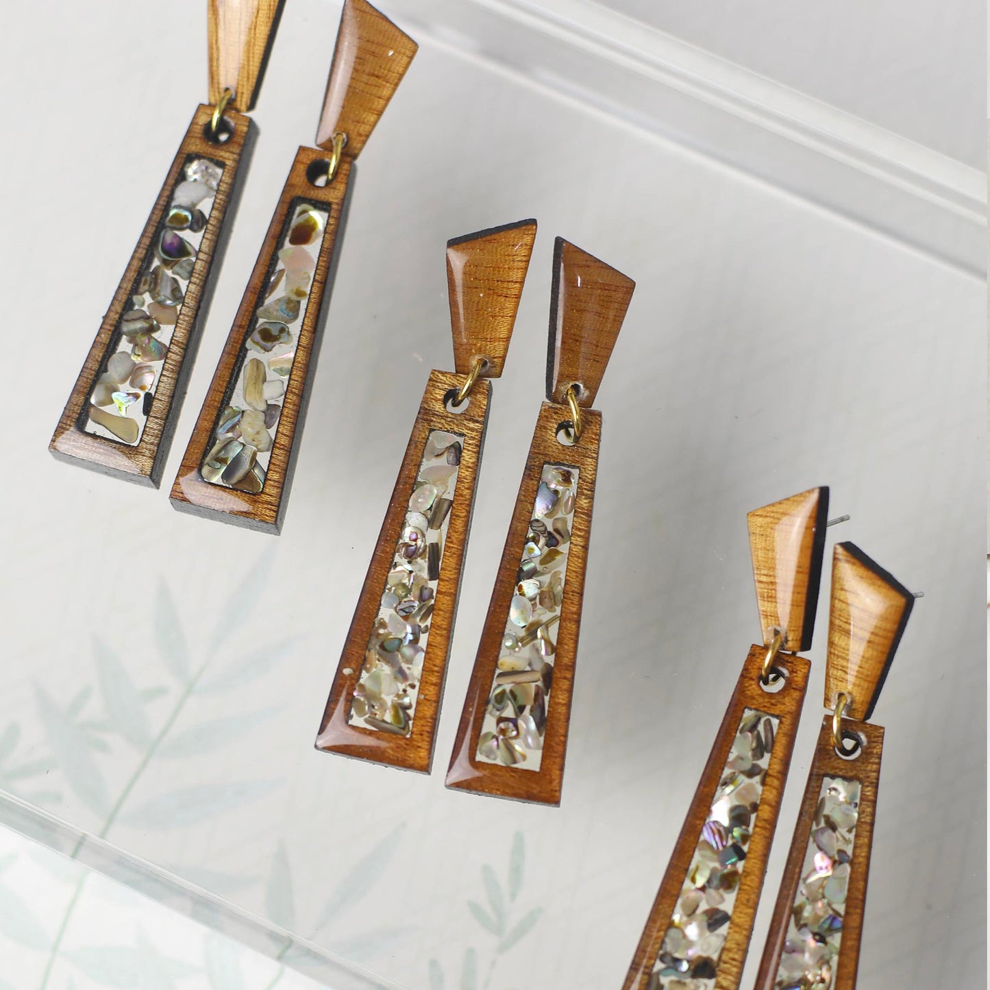 Liv Mahogany Dangles