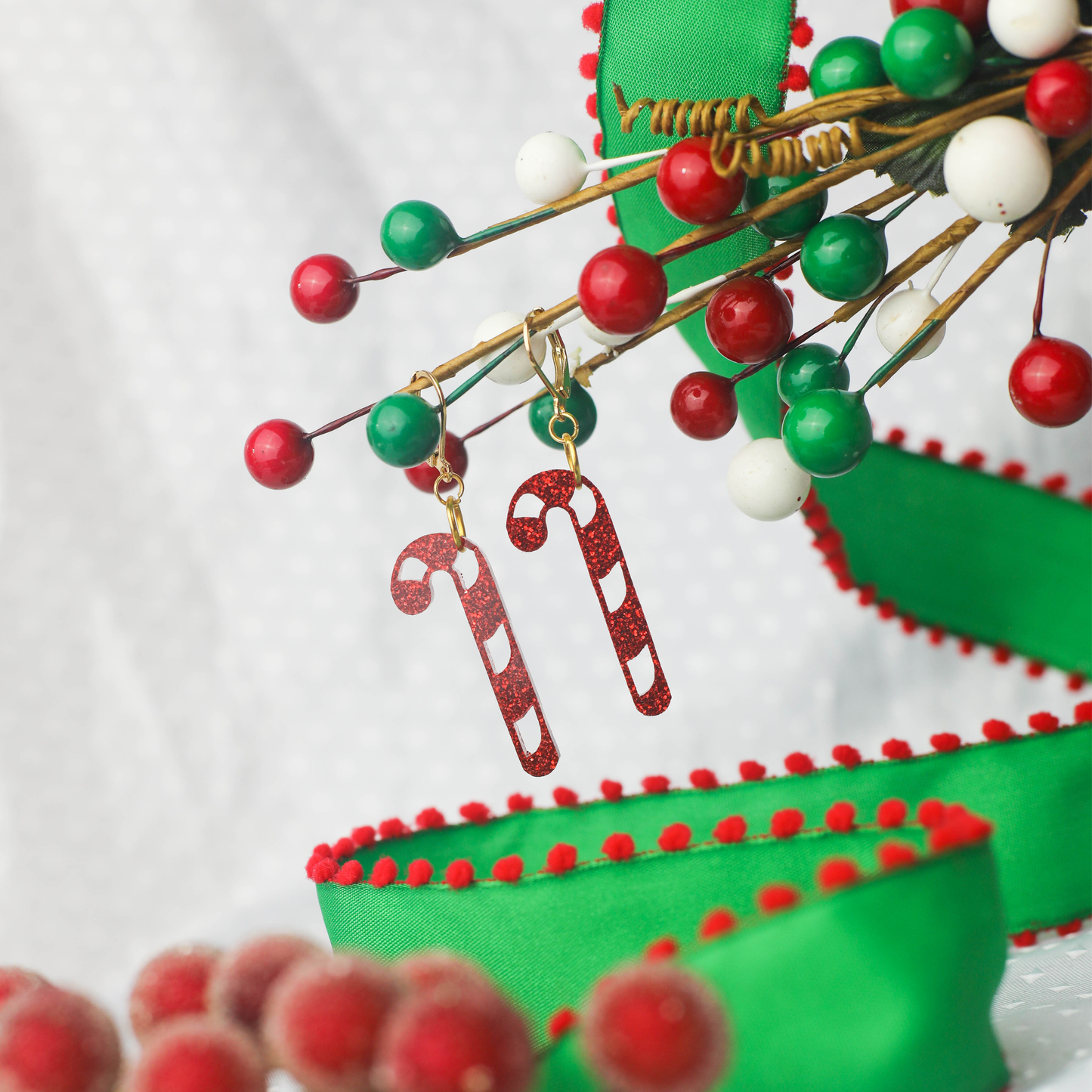 Candy Cane Dangles