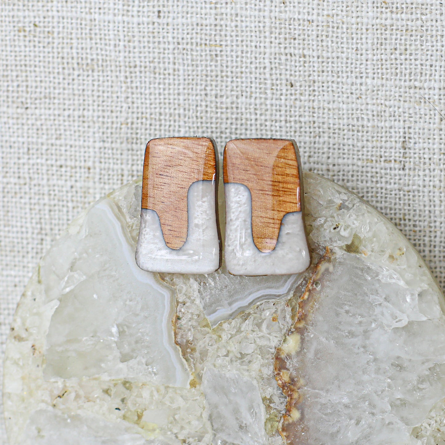 Quinn Mahogany Studs